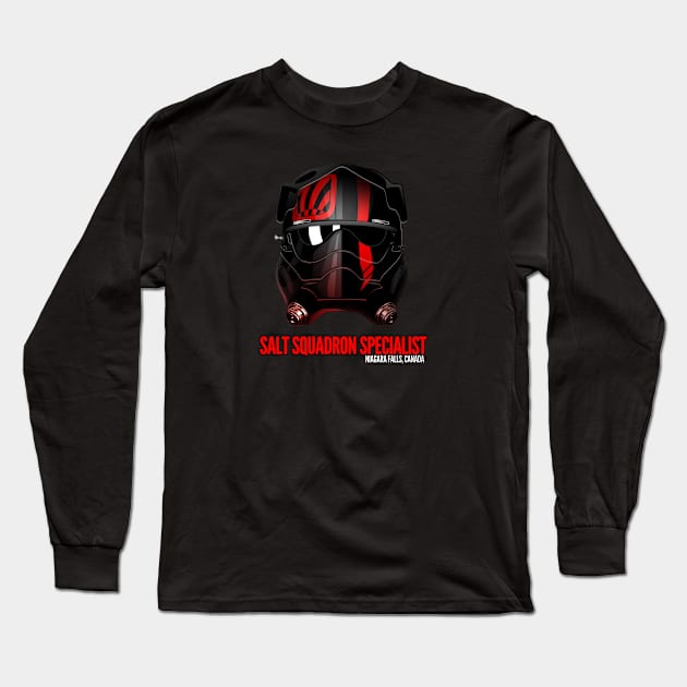 Salt Squadron Specialist Long Sleeve T-Shirt by DavidWhaleDesigns